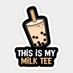 Milk Tee Shake Sticker